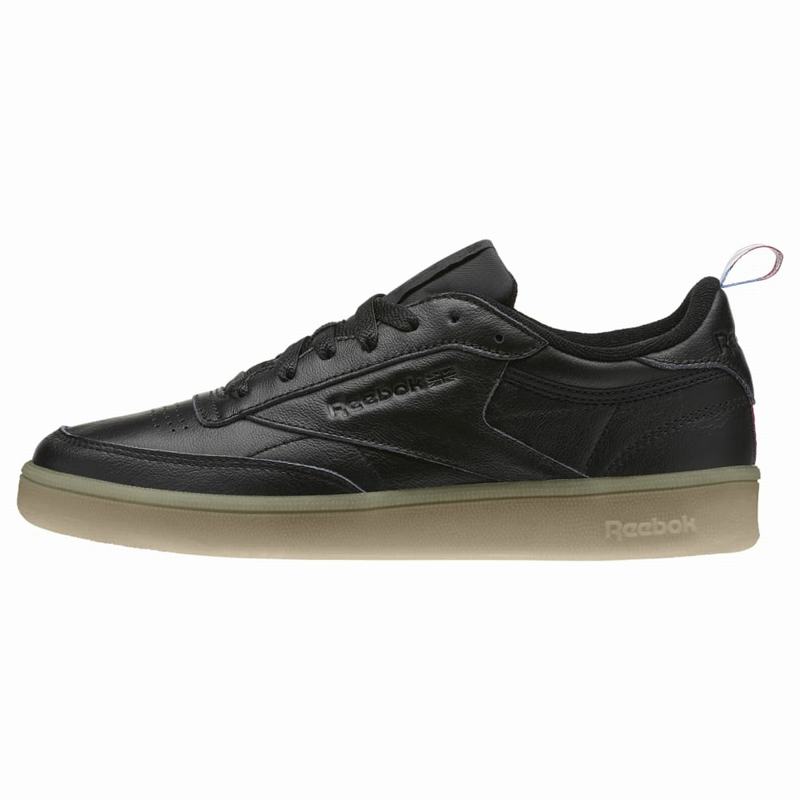 Reebok Club C 85 Tenisky Damske - Čierne/Biele RH4412RZ